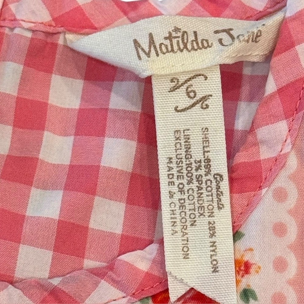 Matilda Jane Size 6 Brilliant Daydream All Abloom Floral Dress - Picture 7 of 7